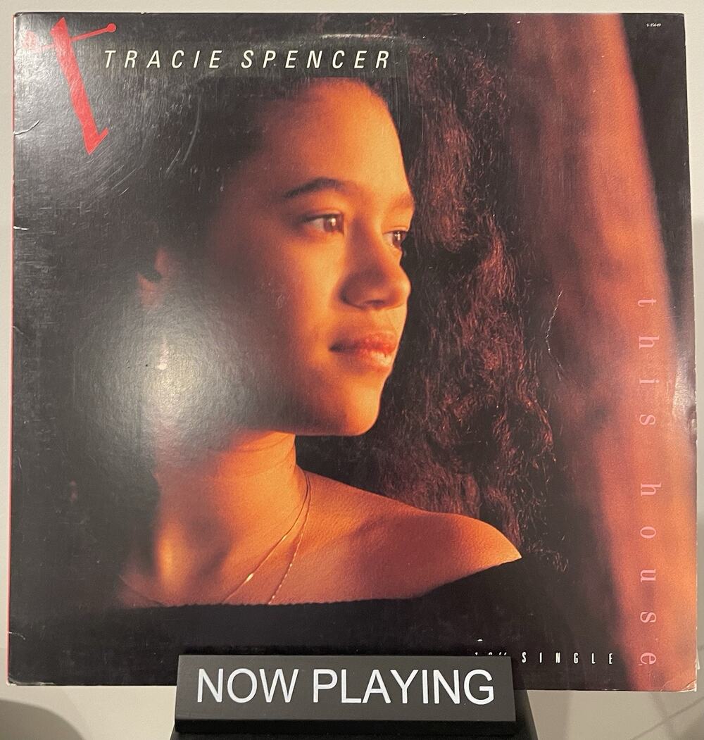 A58 Tracie Spencer: This House, 1990 Capitol Records V-15649 -Hip Hop 12" Single